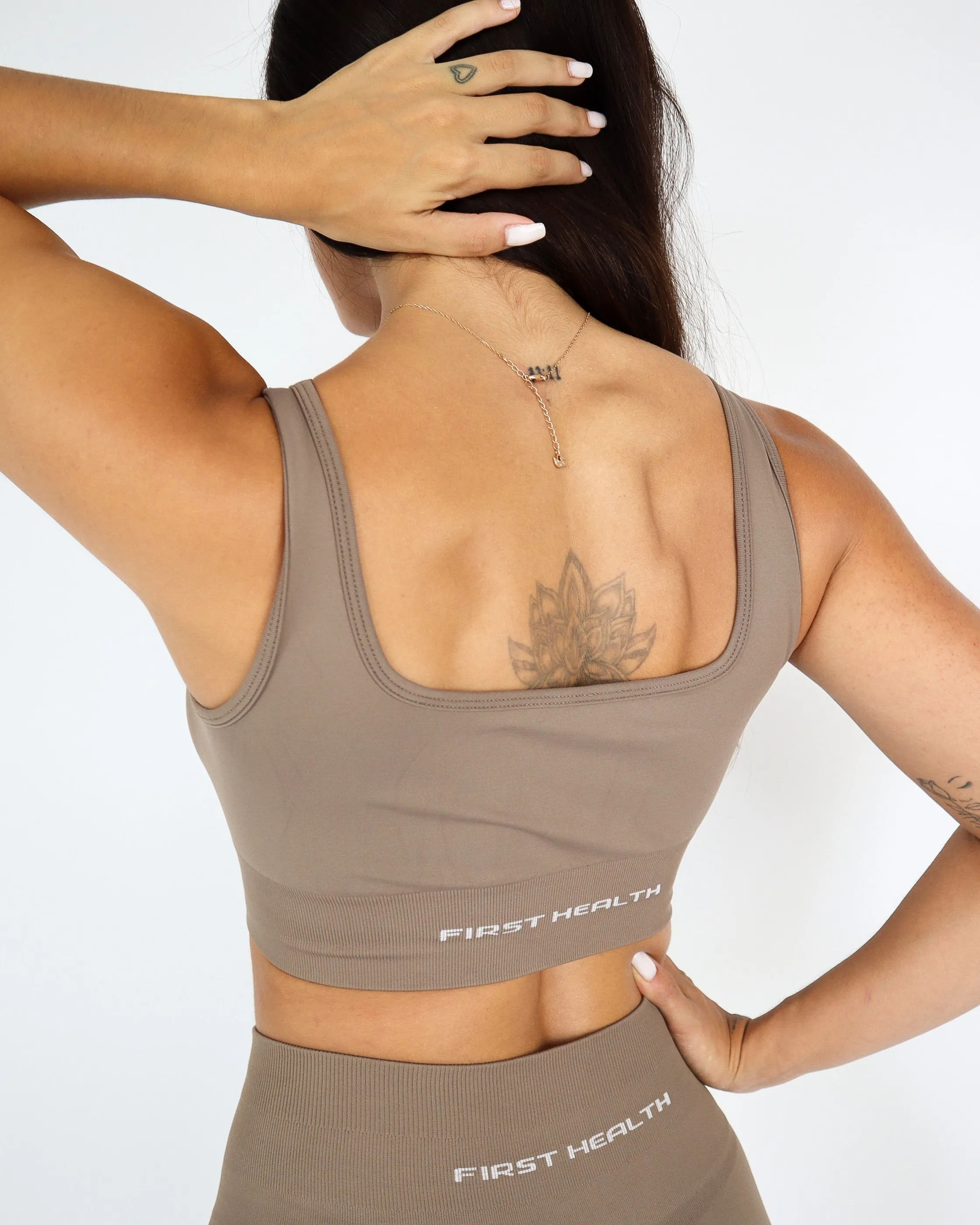 Enhance Sports Bra - Latte sold by First Health Apparel product image thumbnail 2