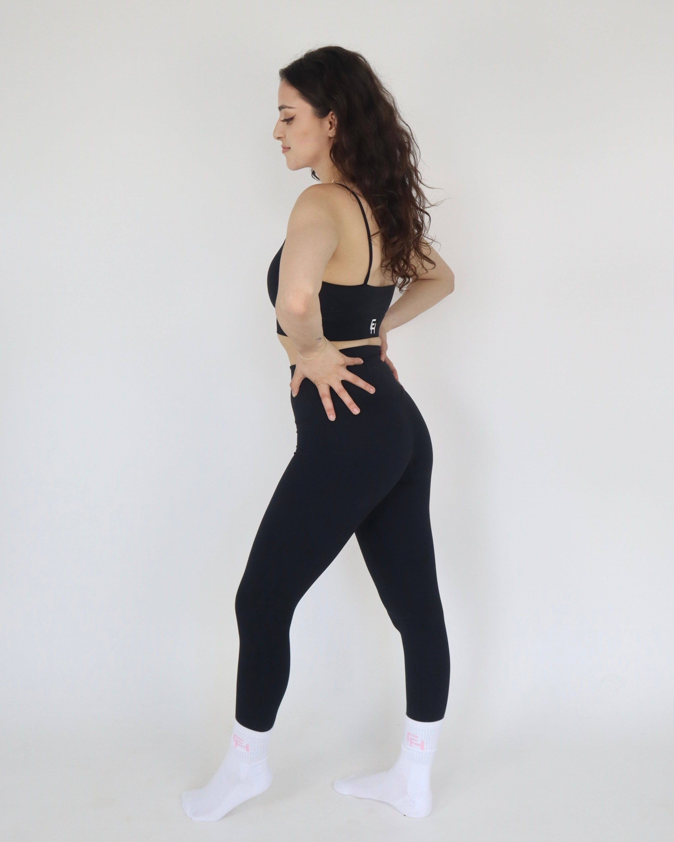 ADAPT SPORTS BRA — Black sold by First Health Apparel product image thumbnail 4