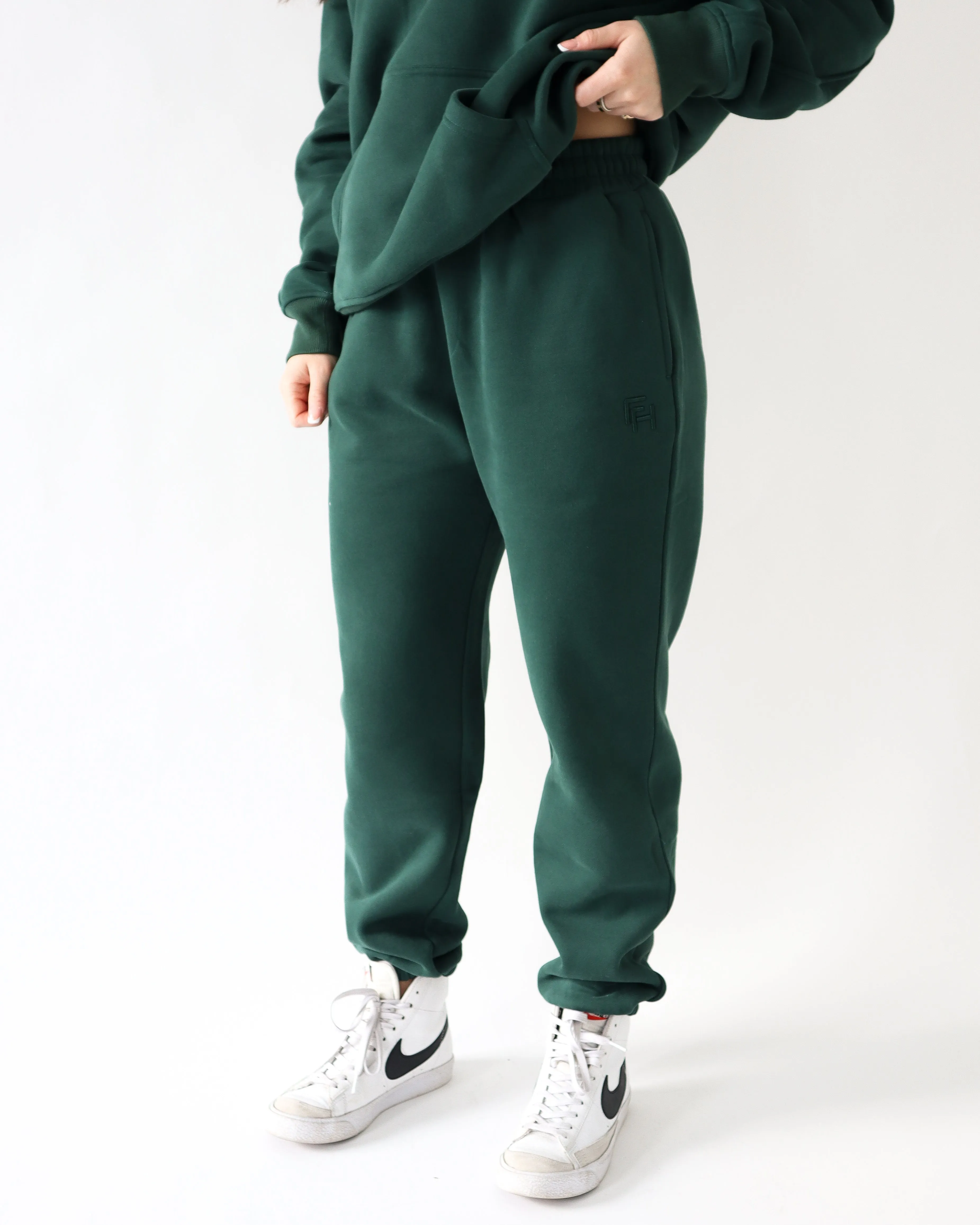 Lounge Sweatpants - Forest sold by First Health Apparel