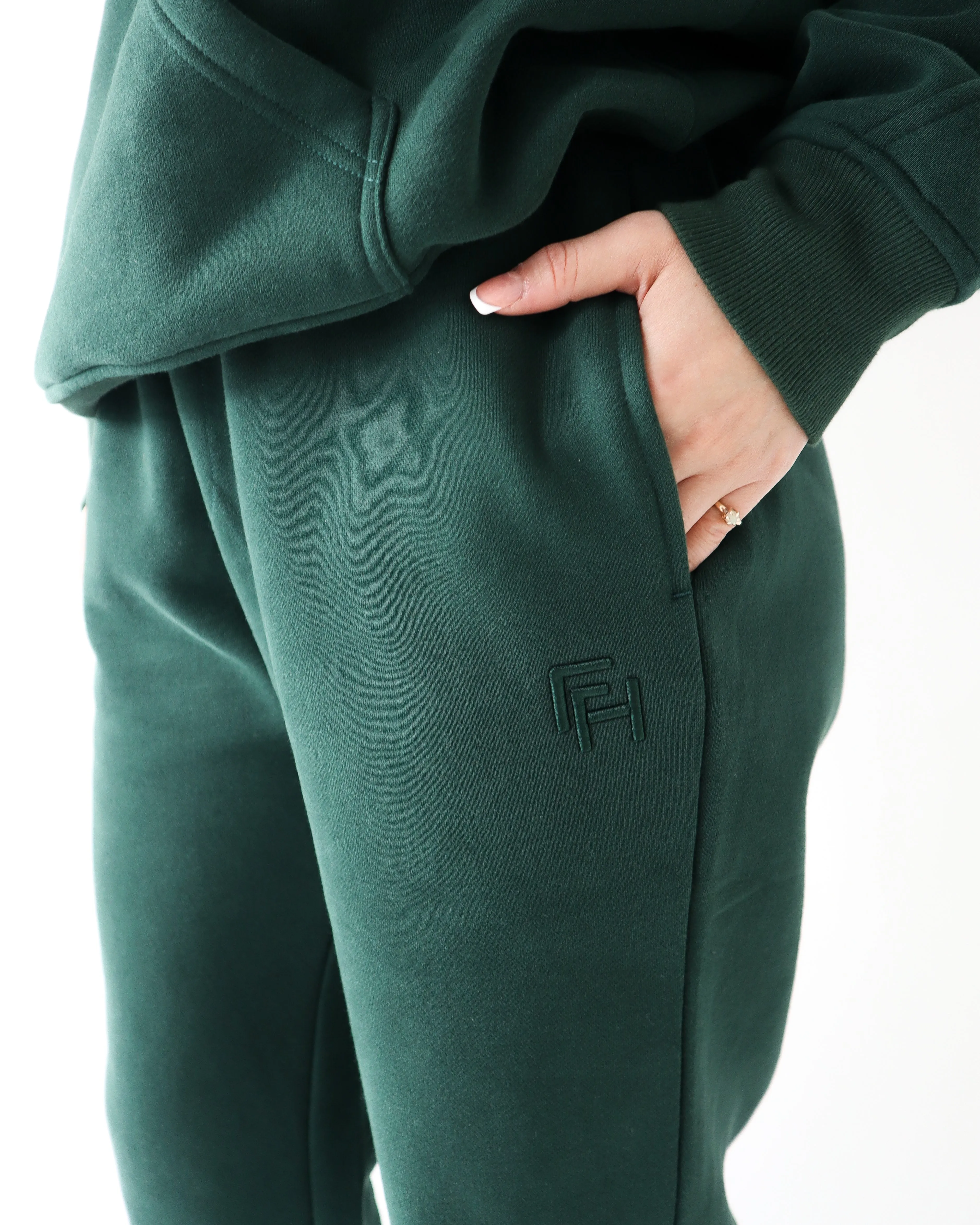 Lounge Sweatpants - Forest sold by First Health Apparel product image thumbnail 3