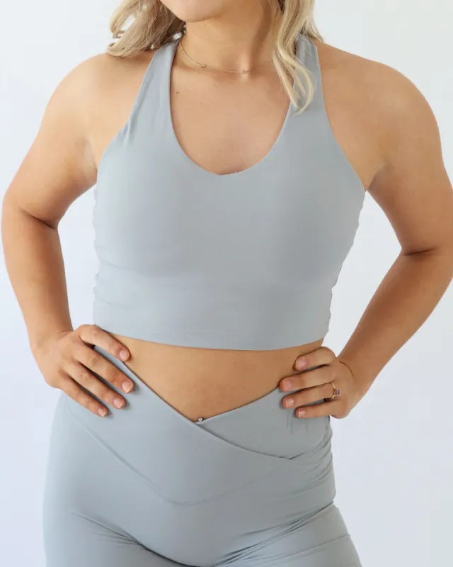 ONYX CROP TOP - Space sold by First Health Apparel