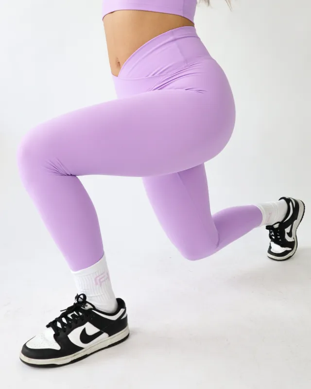 ONYX LEGGINGS - Lilac sold by First Health Apparel