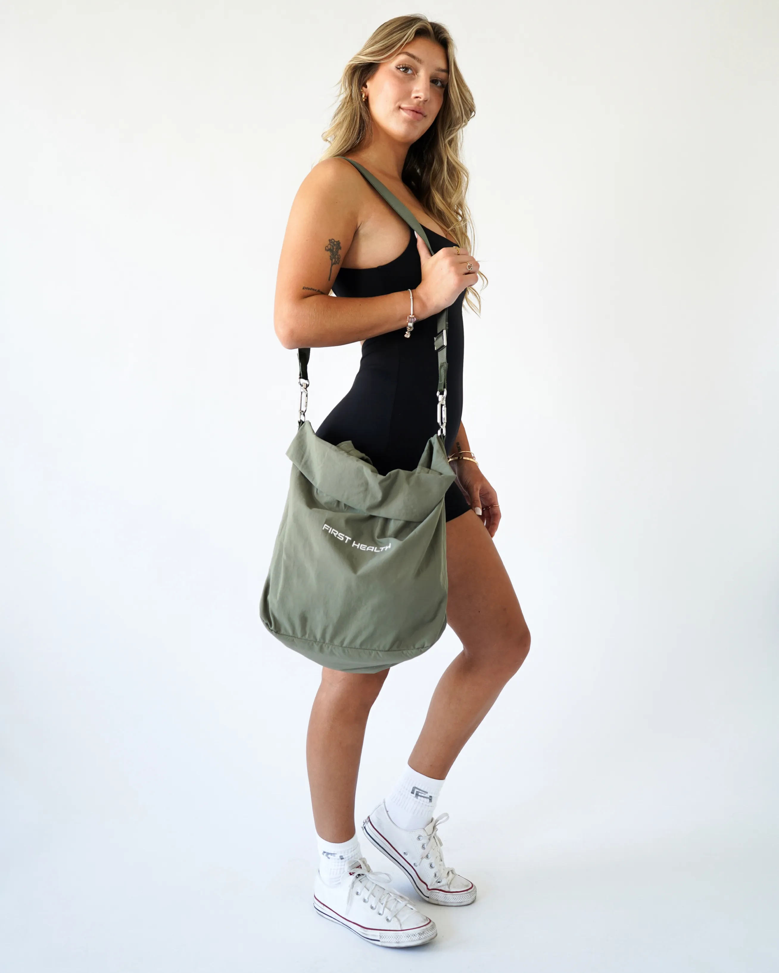 Everyday Gym Tote - Olive sold by First Health Apparel product image thumbnail 2