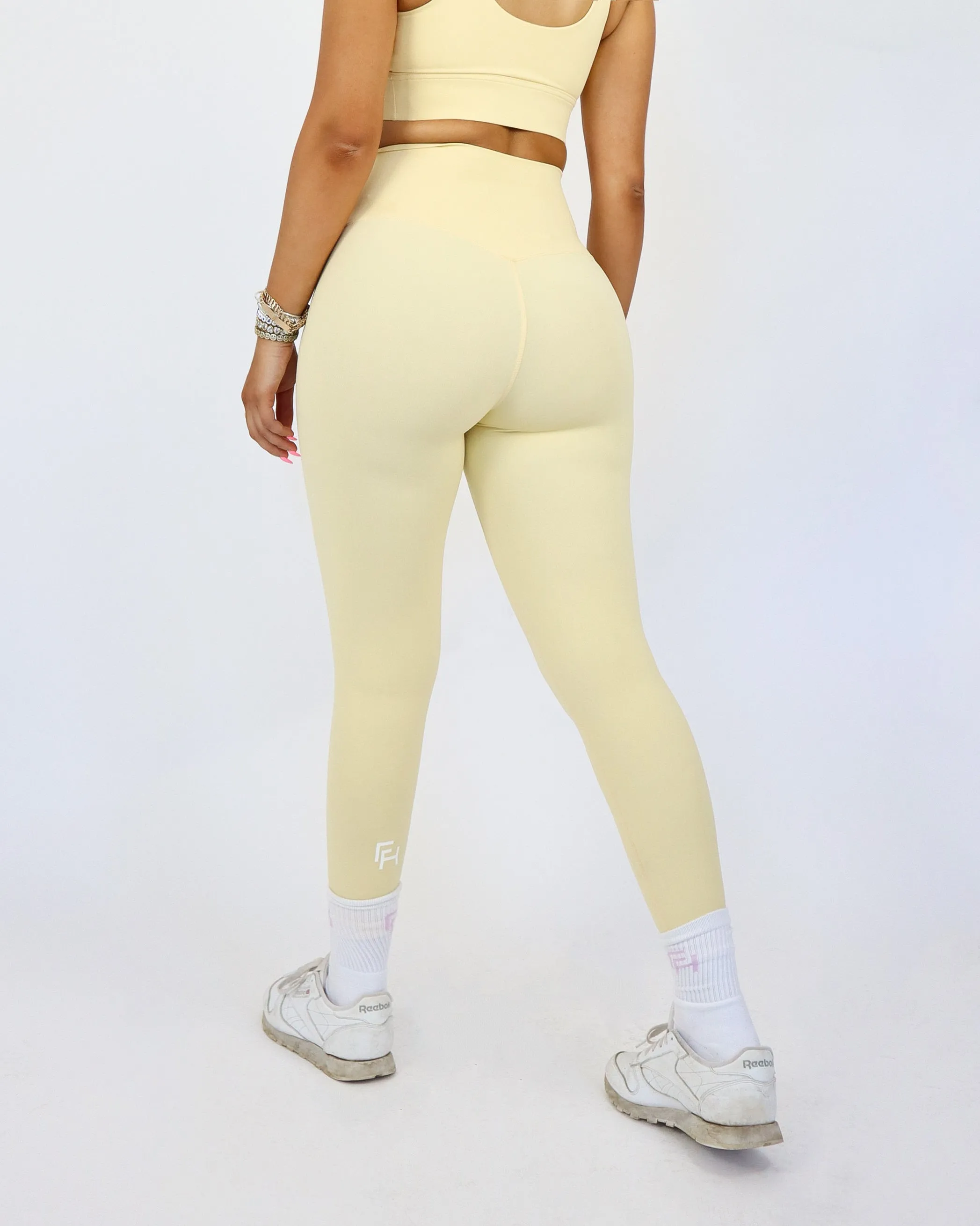 Performance Leggings - Popcorn sold by First Health Apparel product image thumbnail 2