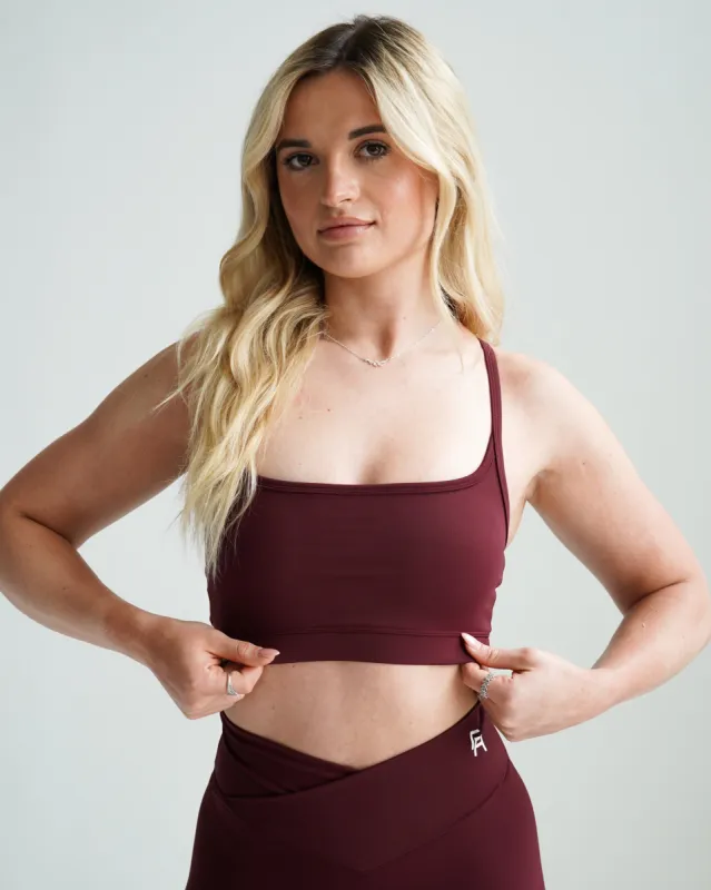 Impact Sports Bra - Wine sold by First Health Apparel