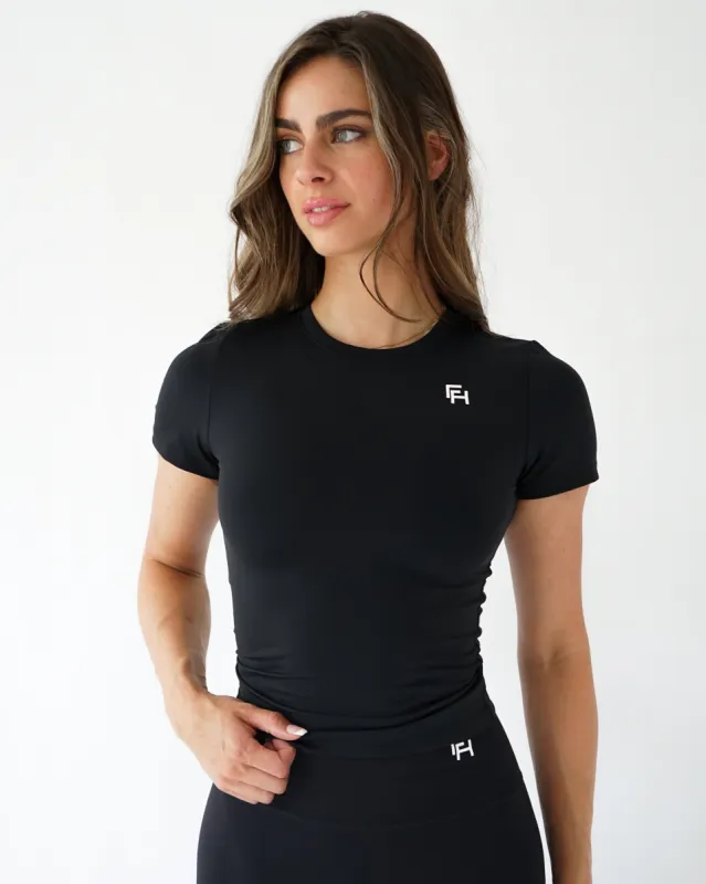 Impact T-Shirt - Black sold by First Health Apparel