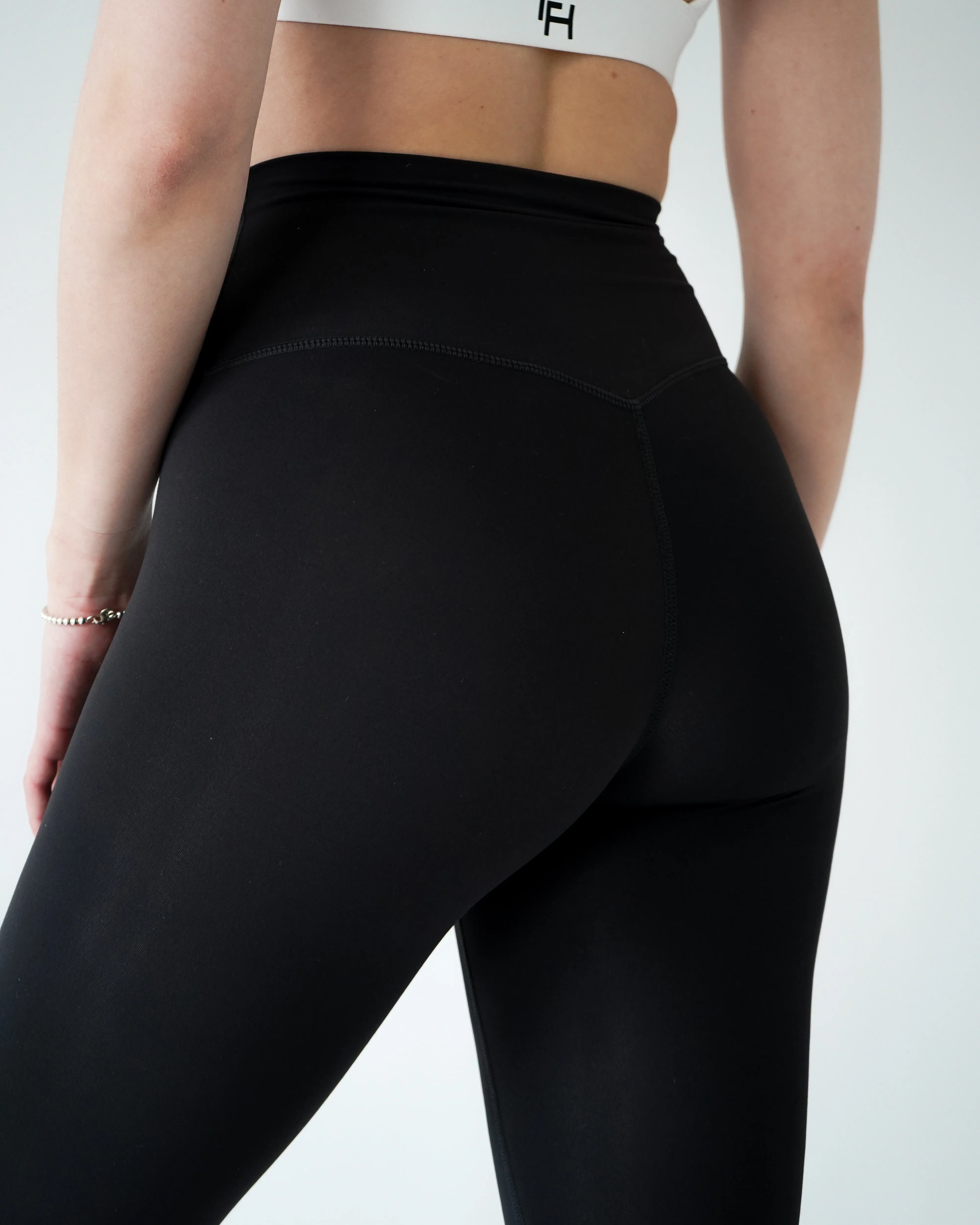 Performance Leggings 28’ - Black sold by First Health Apparel product image thumbnail 2