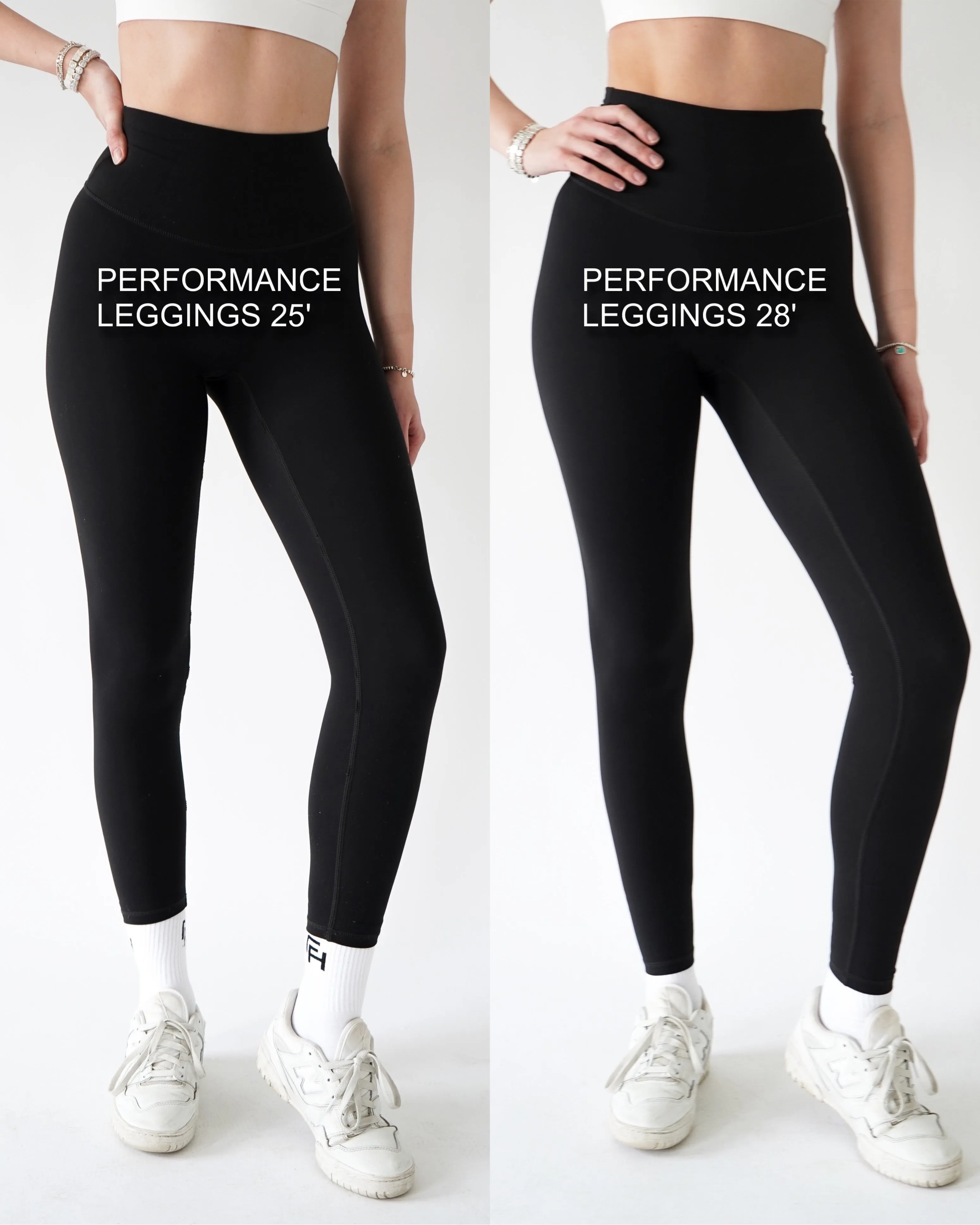 Performance Leggings 28’ - Black sold by First Health Apparel product image thumbnail 5