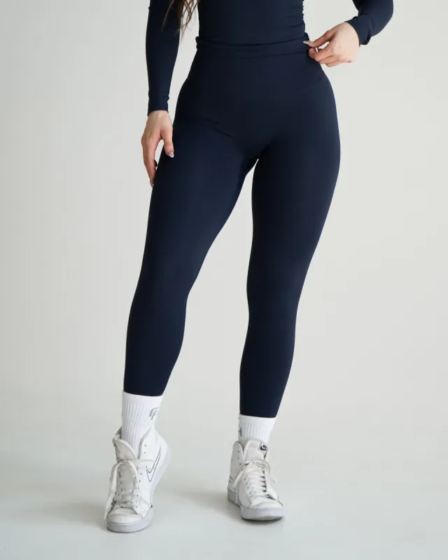 Impact Leggings 25” - Navy sold by First Health Apparel