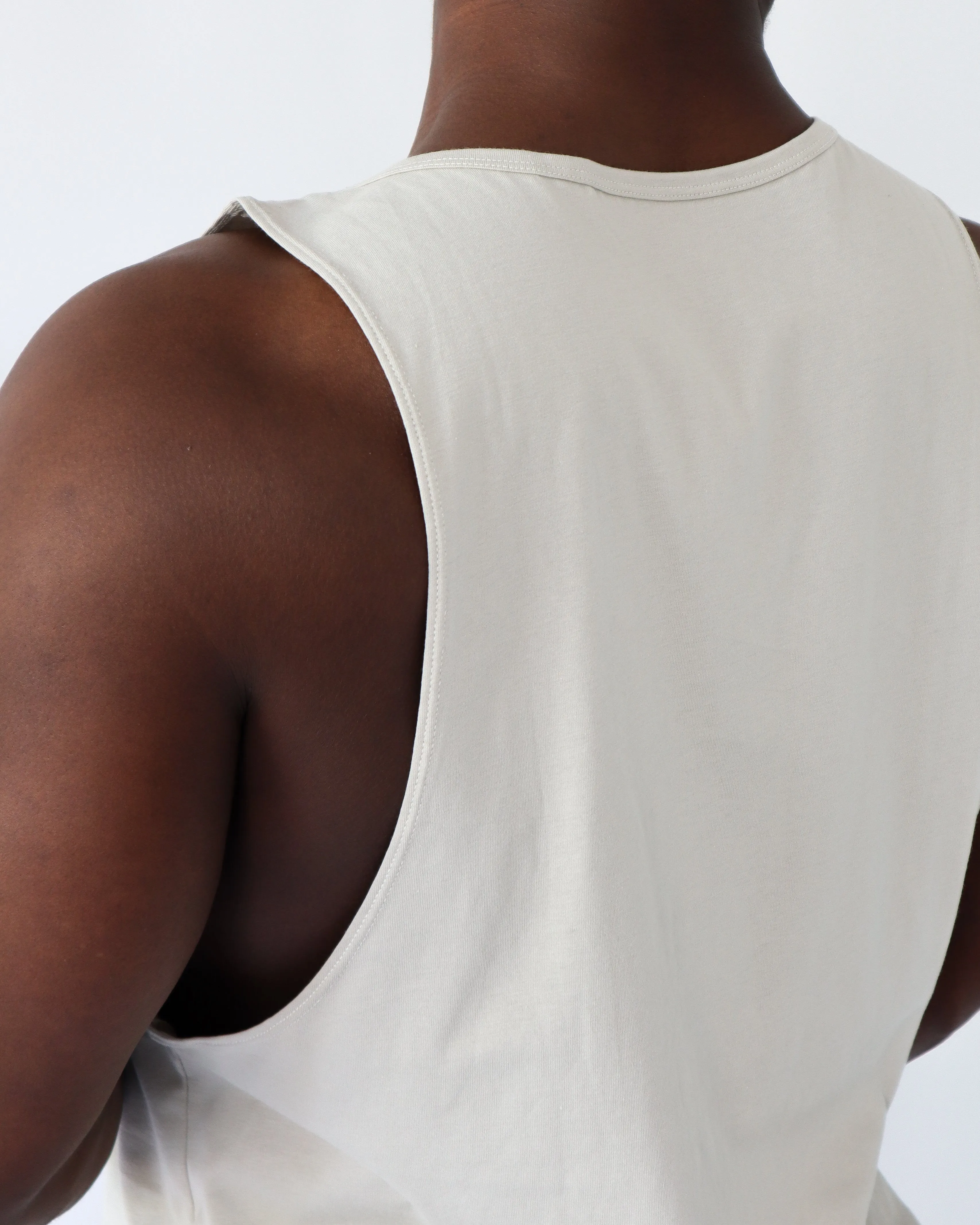 VITAL TANK TOP - Sand sold by First Health Apparel product image thumbnail 5