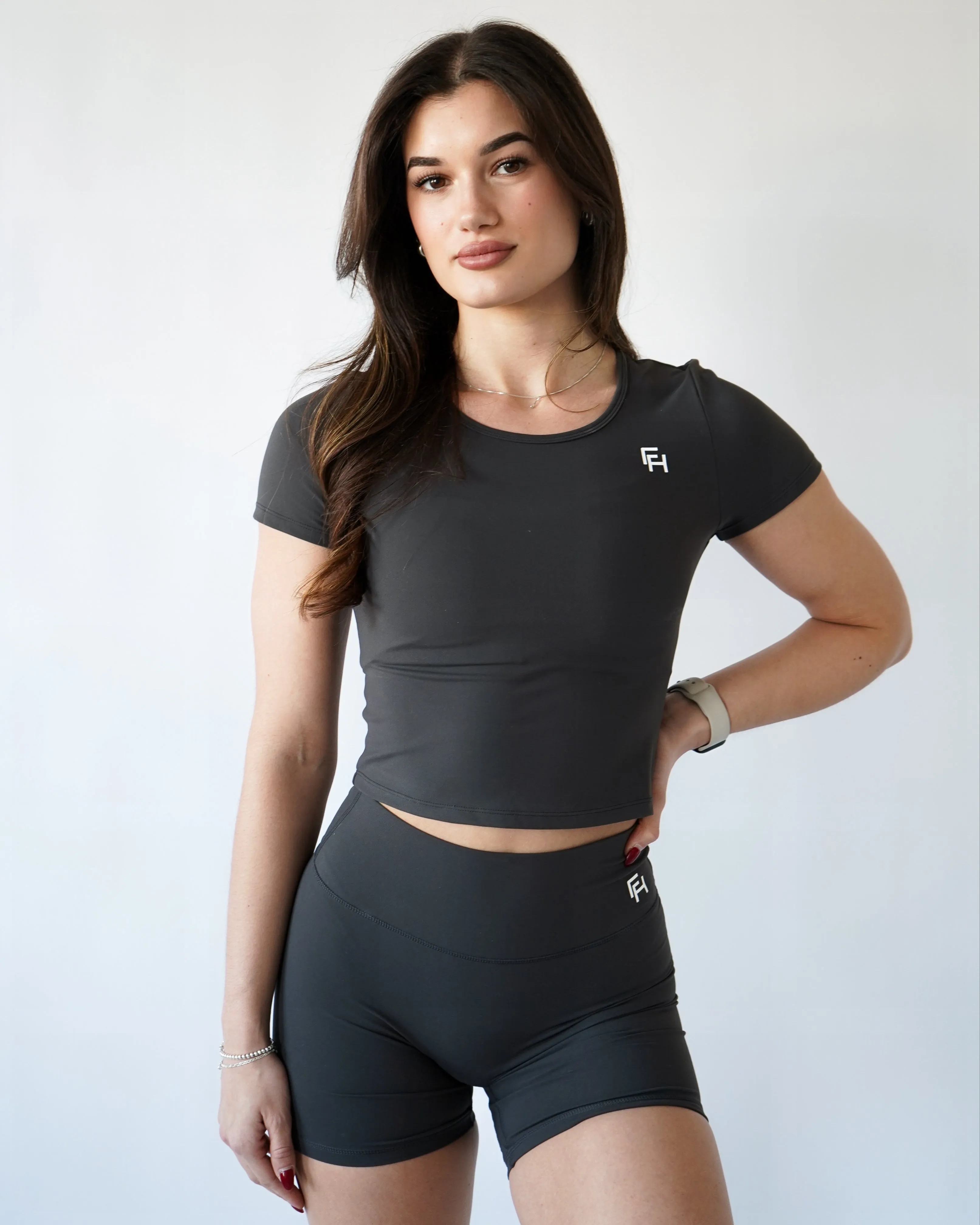 Performance Tee - Iron sold by First Health Apparel