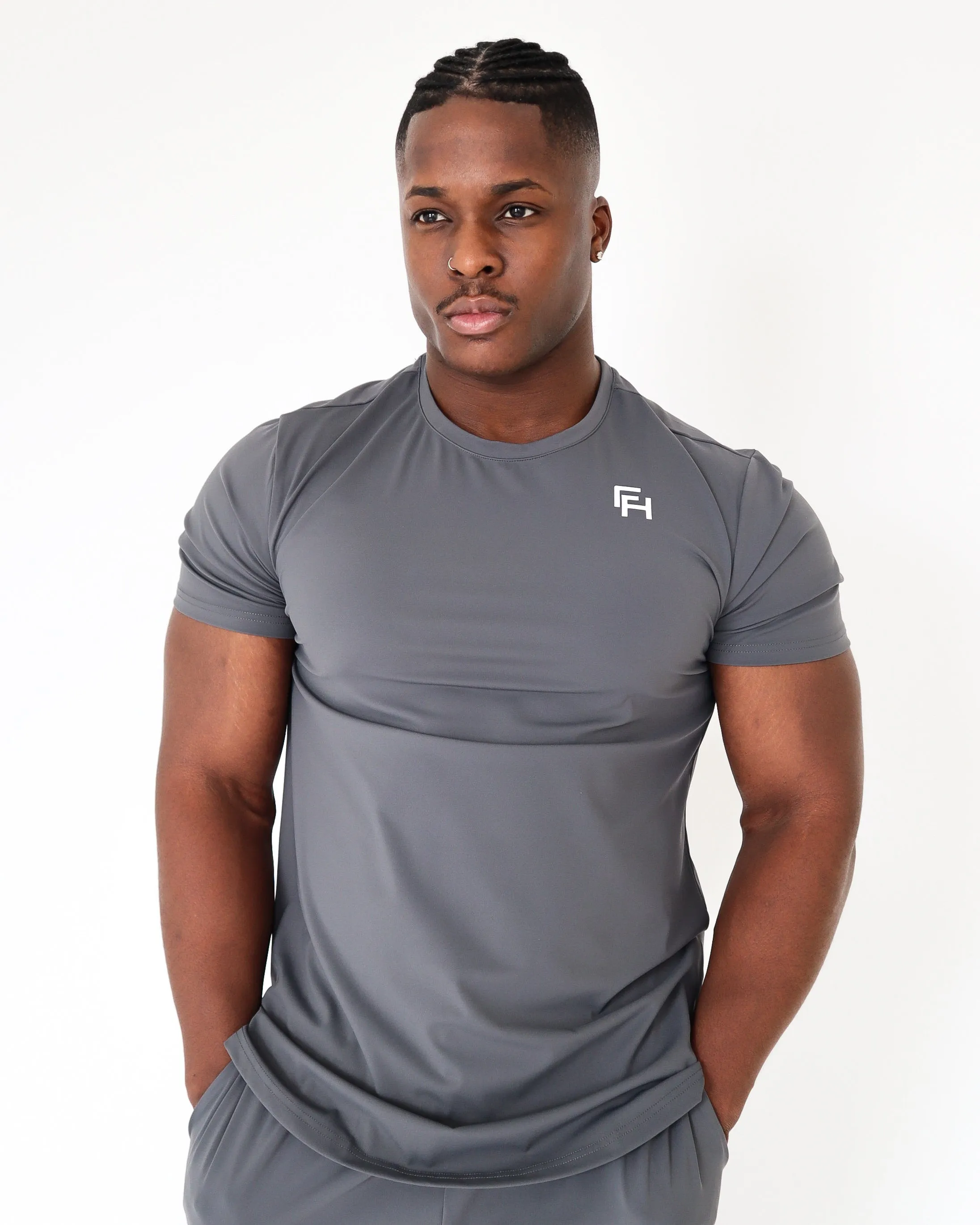PERFORMANCE T-SHIRT - Shark sold by First Health Apparel product image thumbnail 5