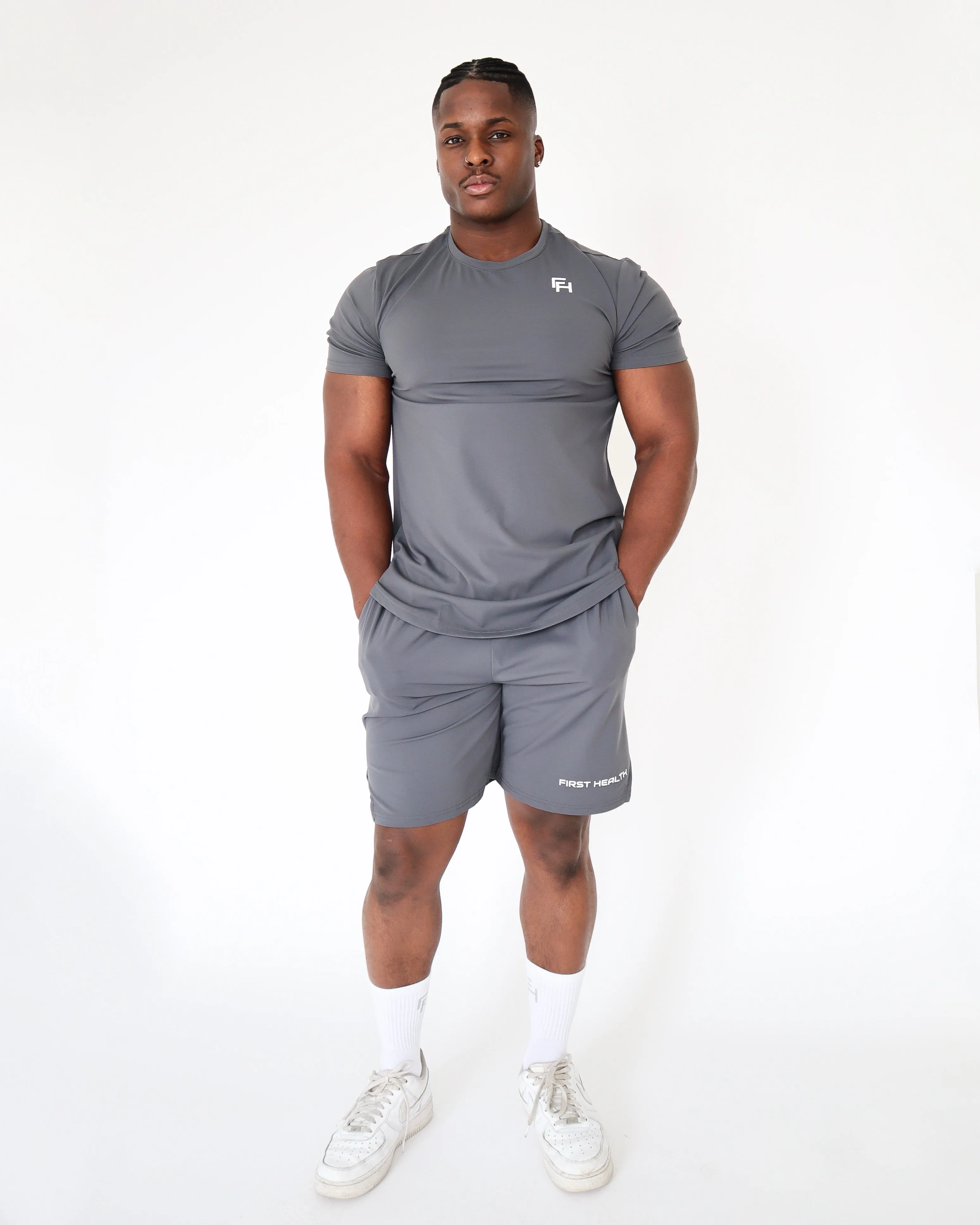 PERFORMANCE T-SHIRT - Shark sold by First Health Apparel product image thumbnail 2