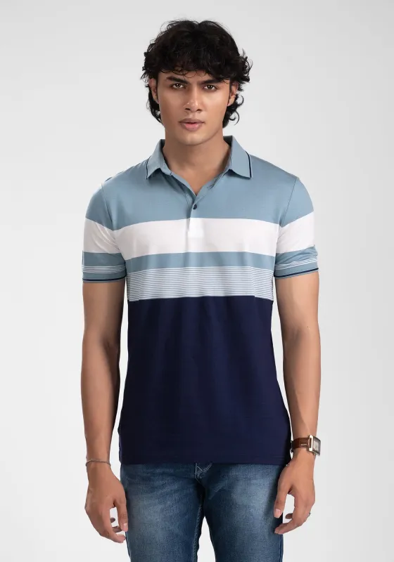 Men’s Stripe Polo made by TopTen-Mart