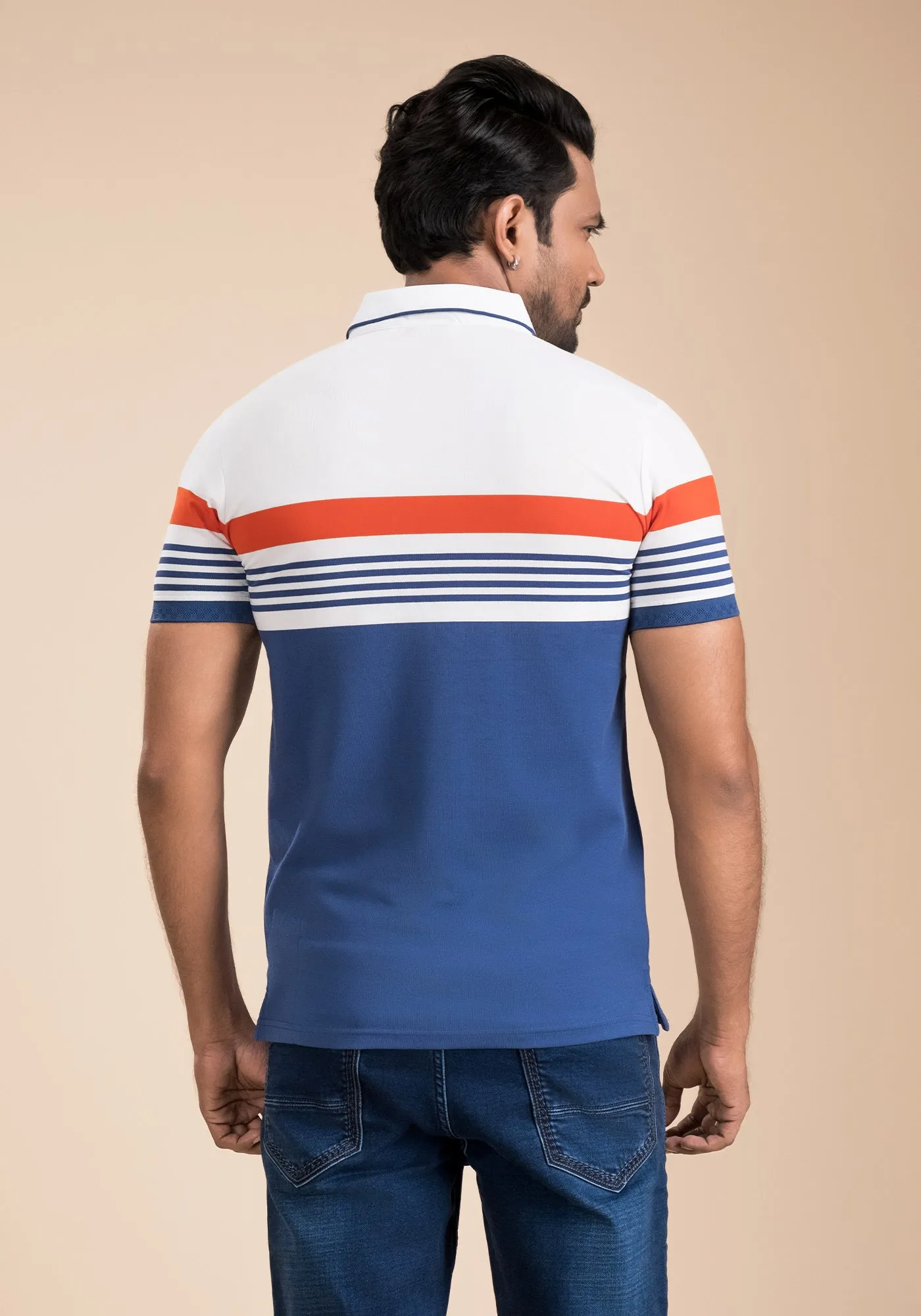Men’s Stripe Polo sold by TopTen-Mart product image thumbnail 3