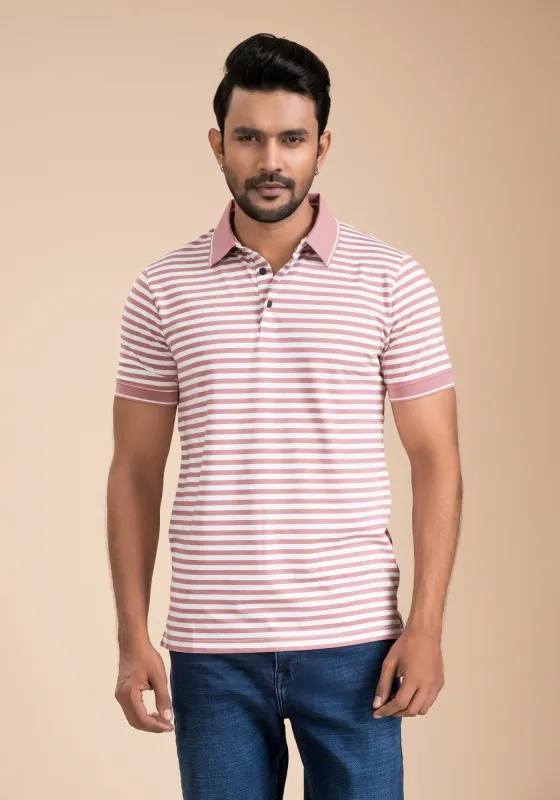Men’s Stripe Polo made by TopTen-Mart