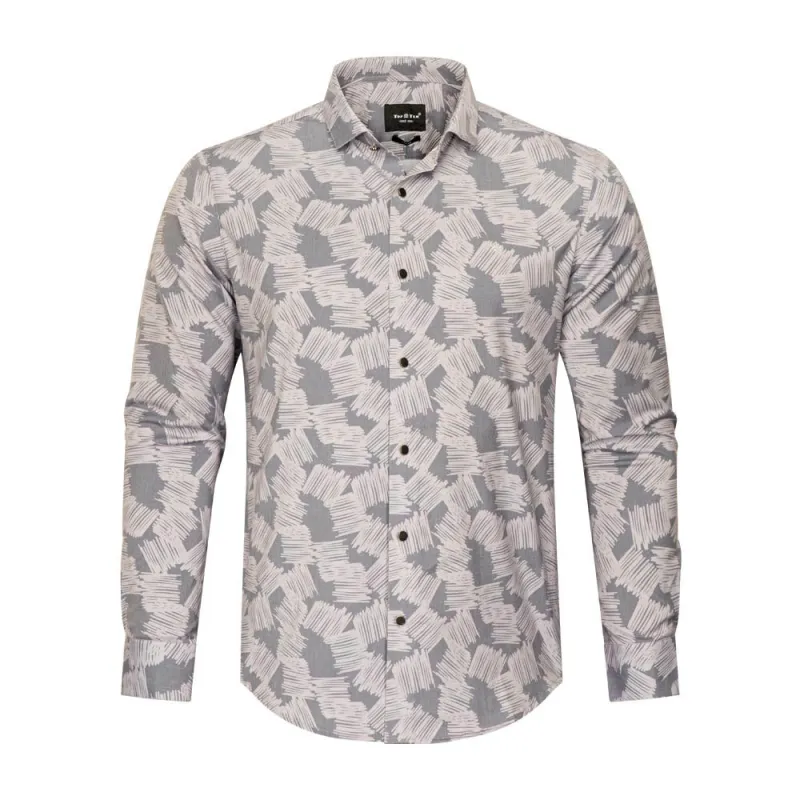 Men’s Printed Casual Shirt made by TopTen-Mart