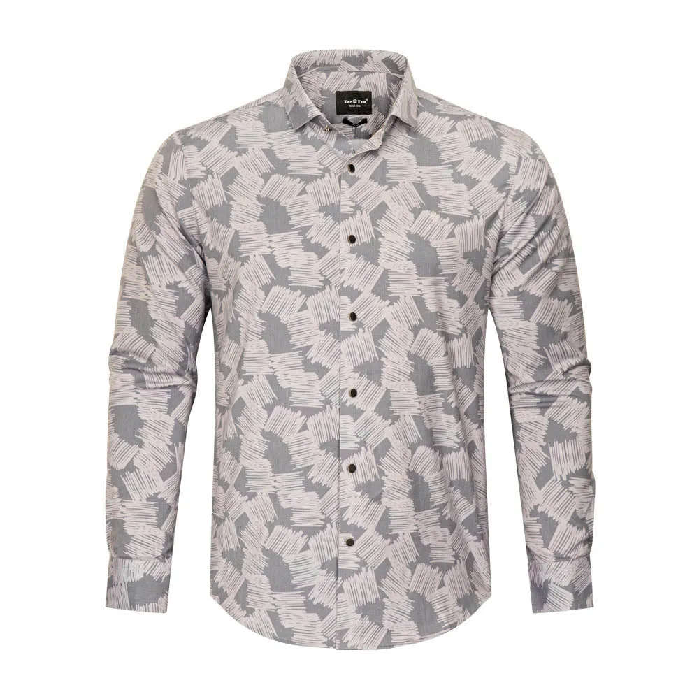 Men’s Printed Casual Shirt sold by TopTen-Mart