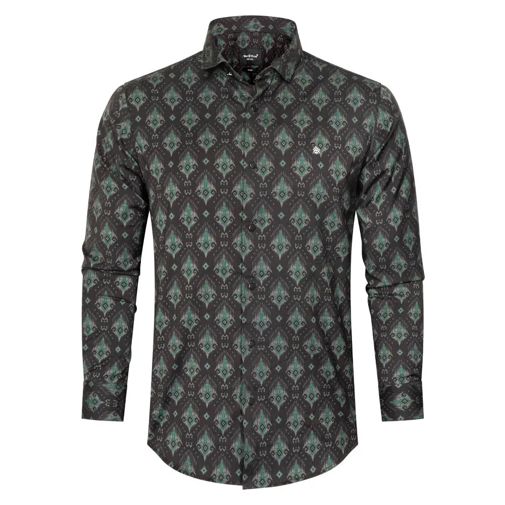 Men’s Printed Casual Shirt sold by TopTen-Mart
