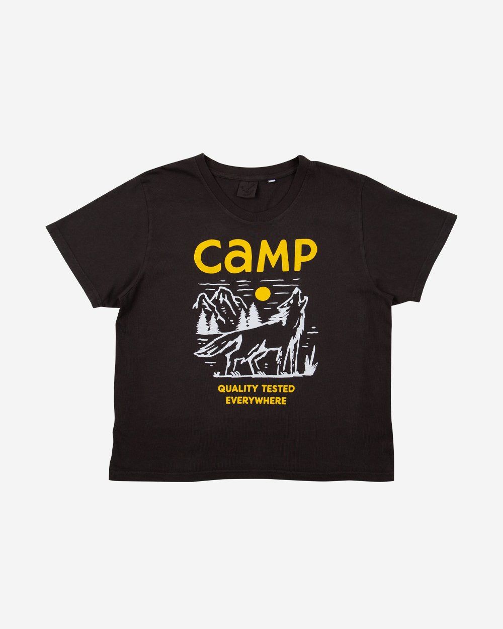 Wolf Womens Graphic T-Shirt sold by Camp Brand Goods