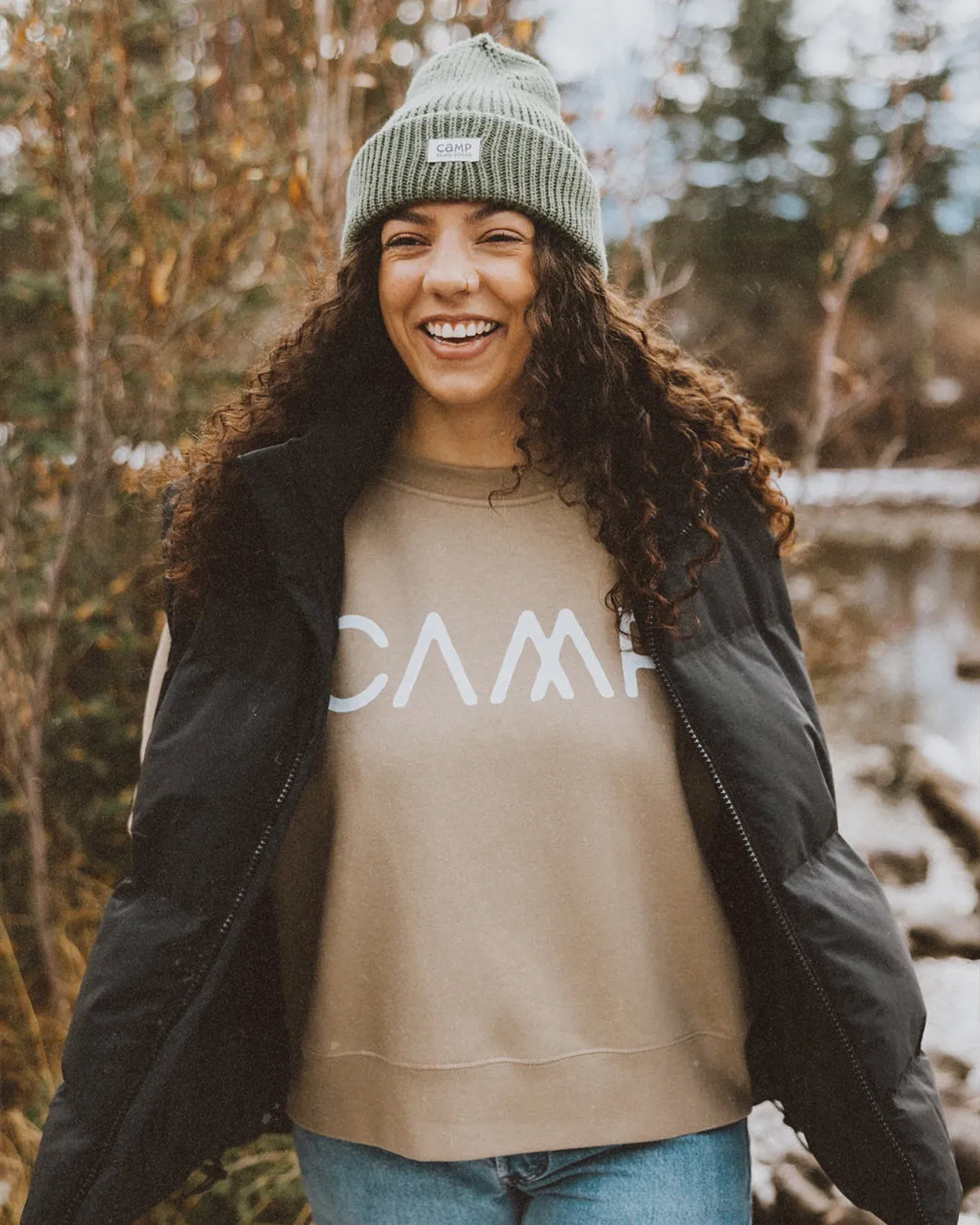 Original Logo W Crew sold by Camp Brand Goods product image thumbnail 2