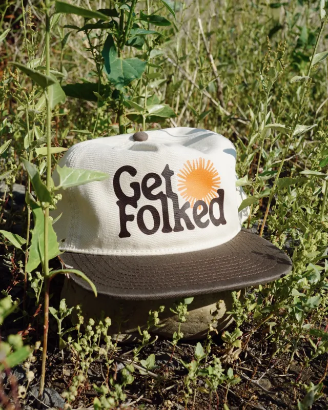 Get Folked 5 Panel Cap sold by Camp Brand Goods