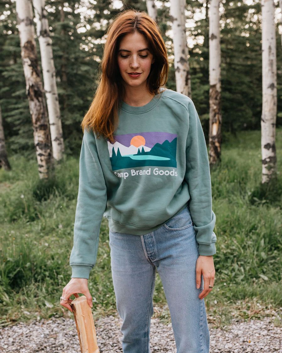 Campers Delight Sweatshirt sold by Camp Brand Goods product image thumbnail 3