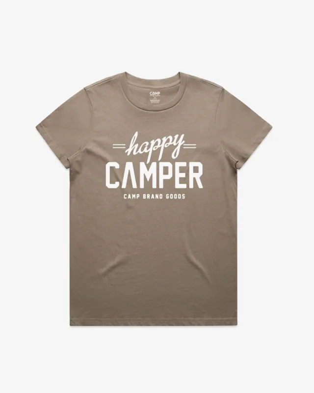 Happy Camper Form Tee sold by Camp Brand Goods