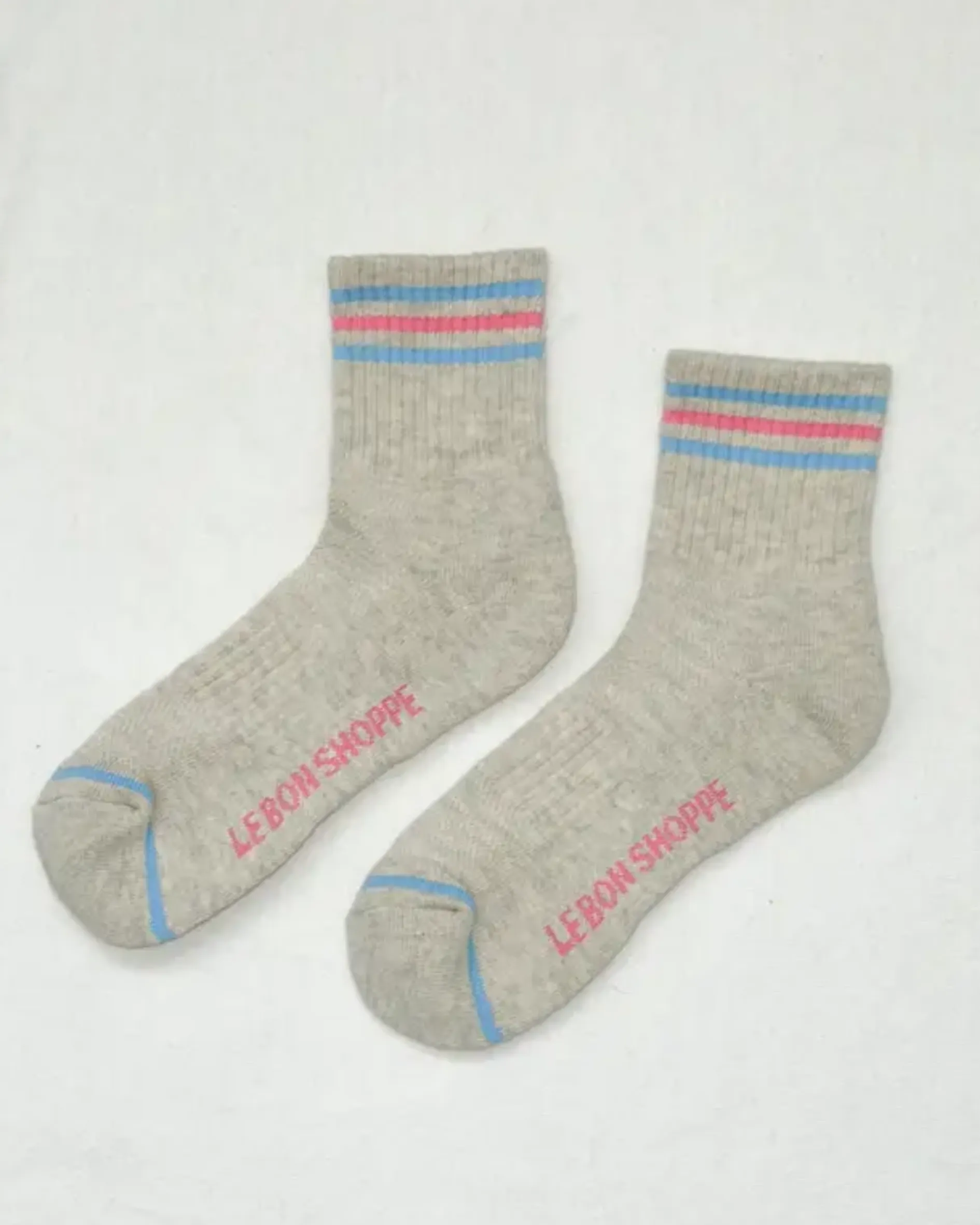 Girlfriend Socks Bright Grey sold by Camp Brand Goods