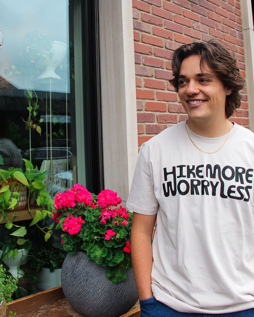 Hike More T-Shirt sold by Camp Brand Goods product image thumbnail 4