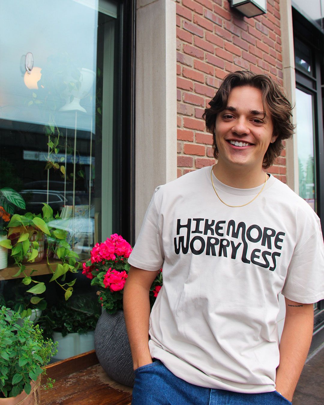 Hike More T-Shirt sold by Camp Brand Goods product image thumbnail 2