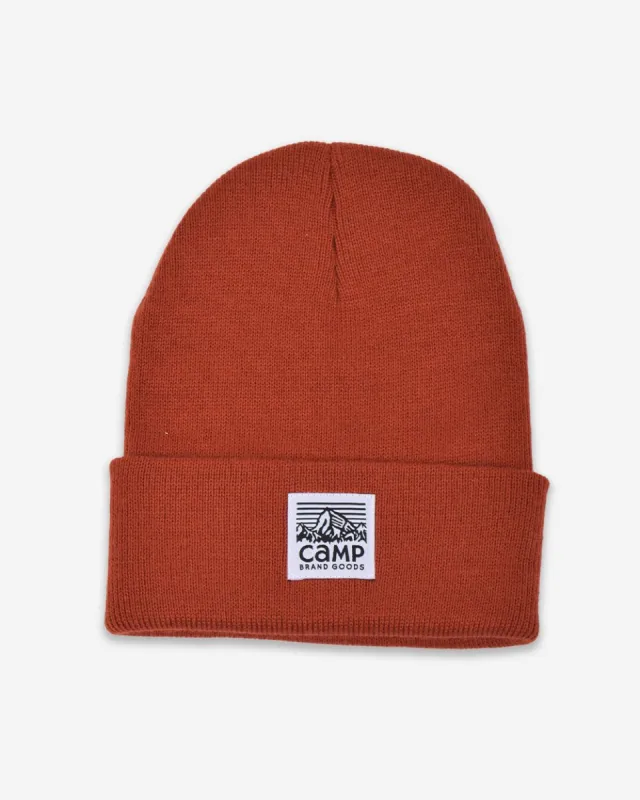 Heritage Logo Toque - Rust sold by Camp Brand Goods