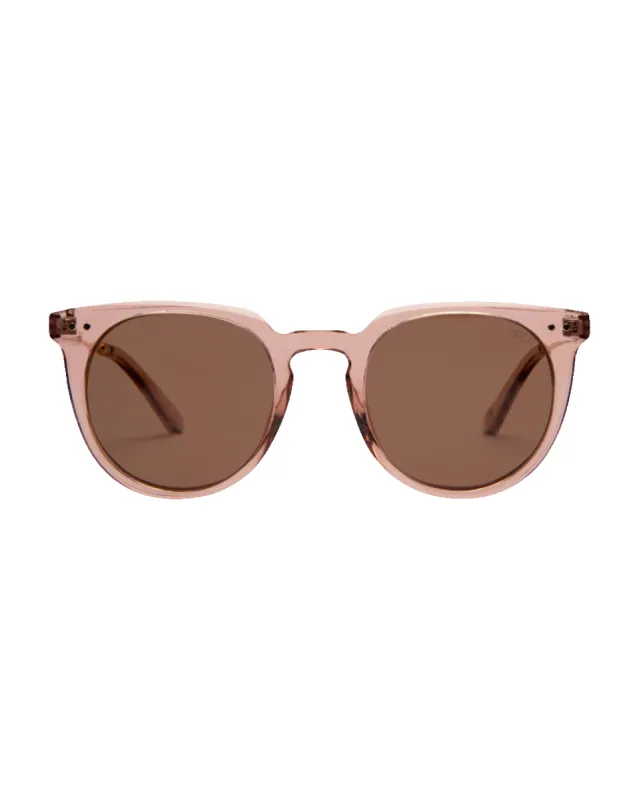Ella Sunglasses Watermelon/Brown Polarized Lens sold by Camp Brand Goods