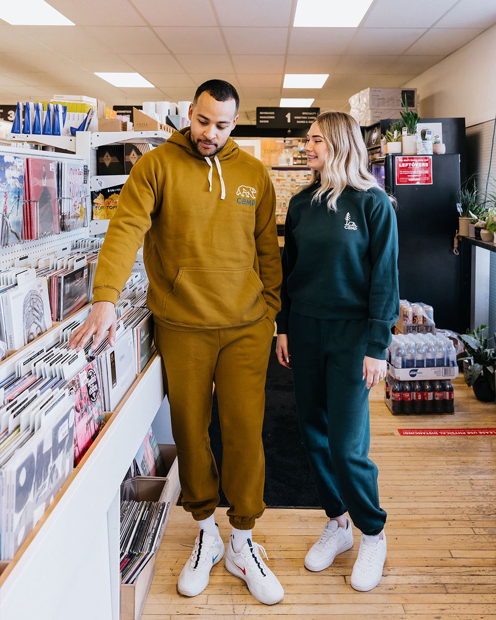 In Tents Sweatshirt sold by Camp Brand Goods product image thumbnail 3