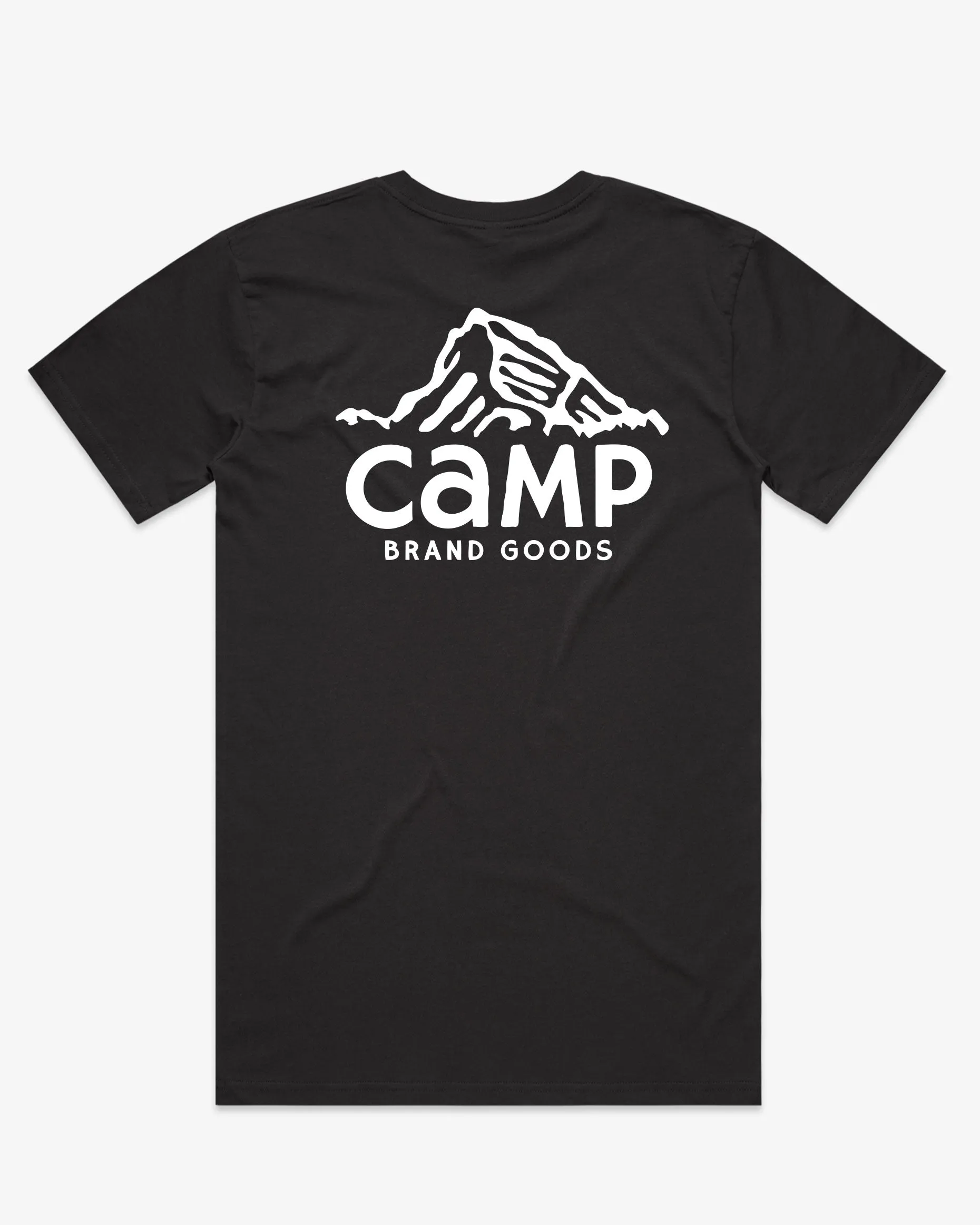 Peak Logo Classic Tee - Coal sold by Camp Brand Goods product image thumbnail 2