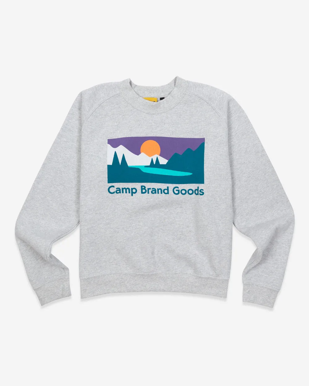 Campers Delight Box-Cut Sweatshirt sold by Camp Brand Goods