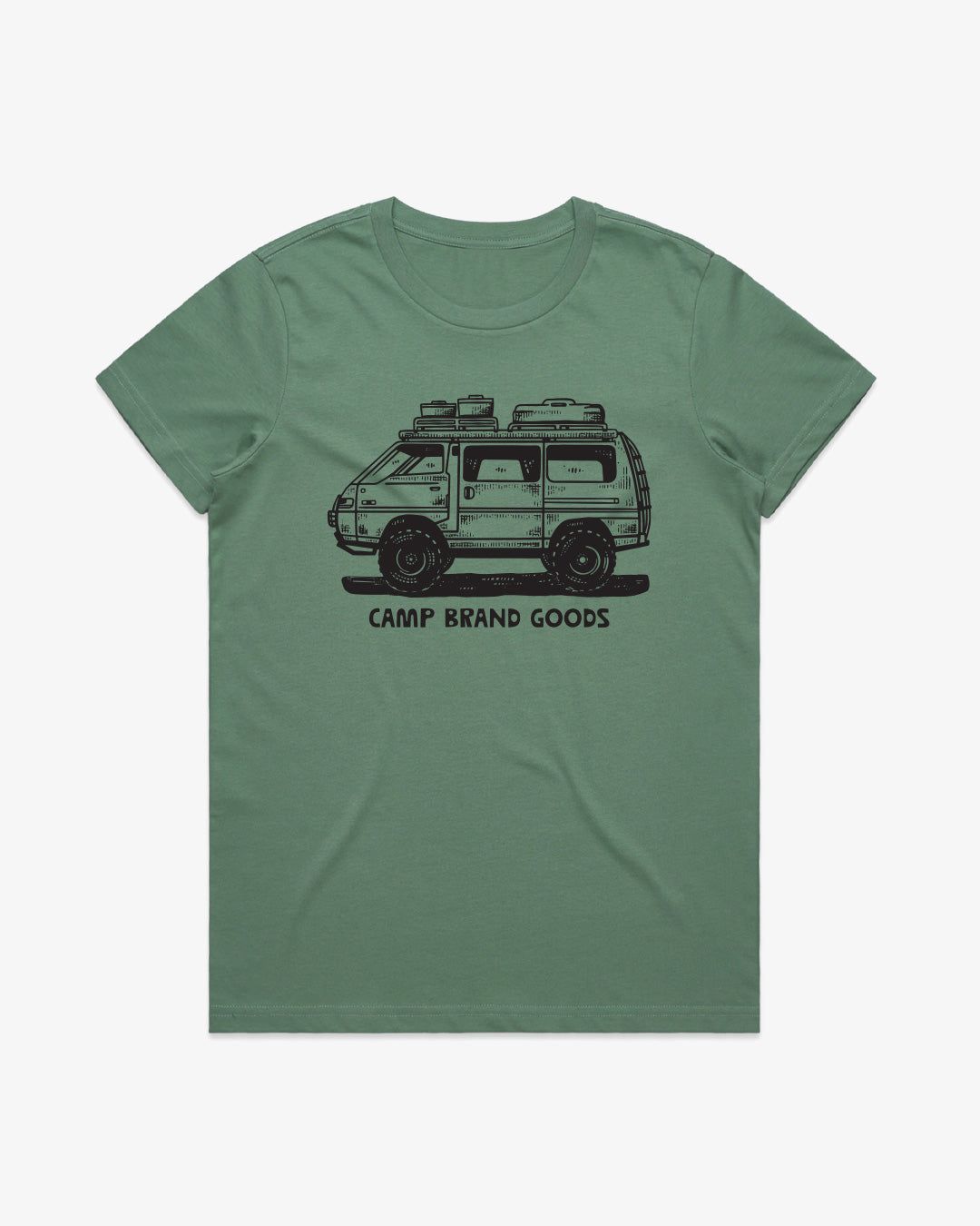 Delica W Classic Tee sold by Camp Brand Goods