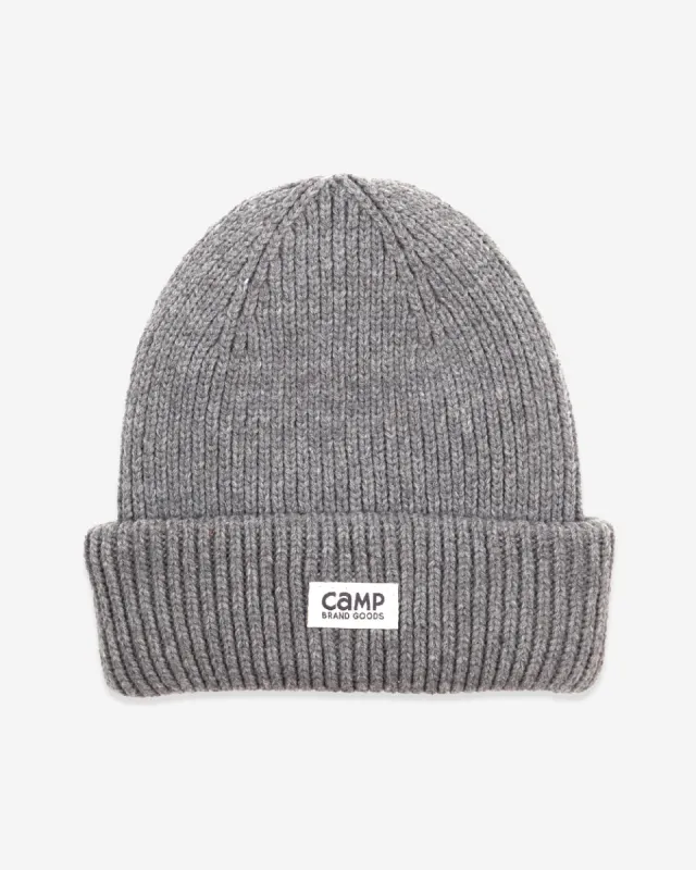 Camp Wordmark Ribbed Toque sold by Camp Brand Goods