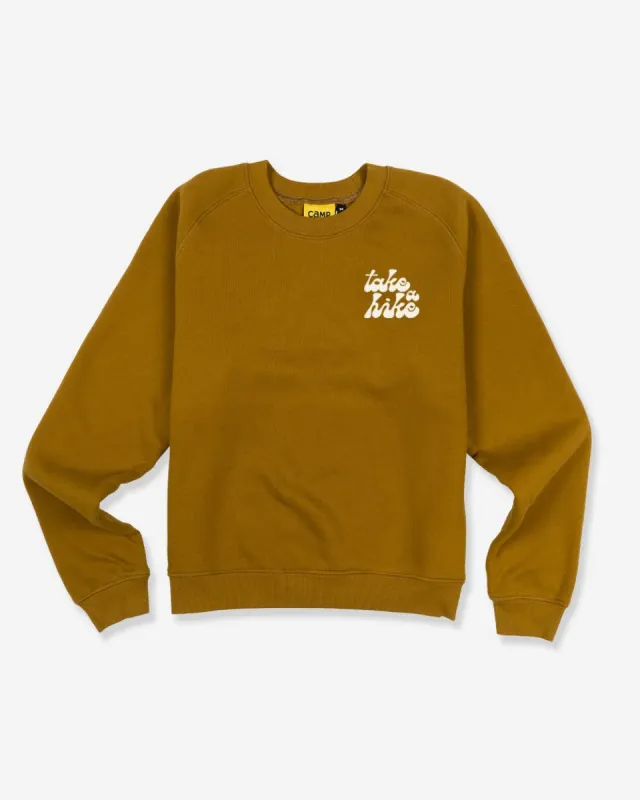 Take a Hike Box Cut Sweatshirt sold by Camp Brand Goods