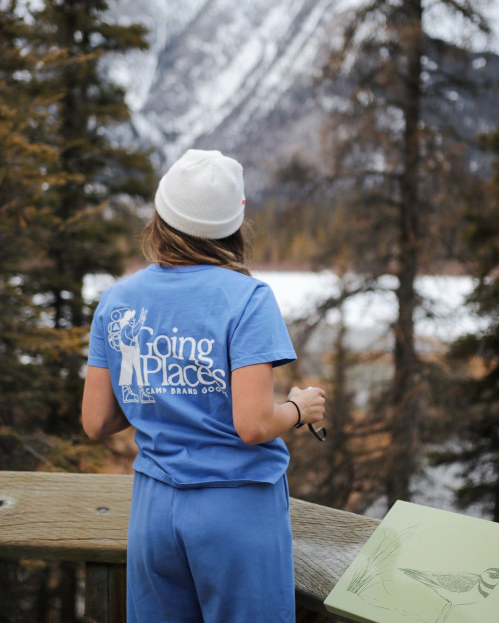 Going Places Boxy T-Shirt sold by Camp Brand Goods product image thumbnail 4