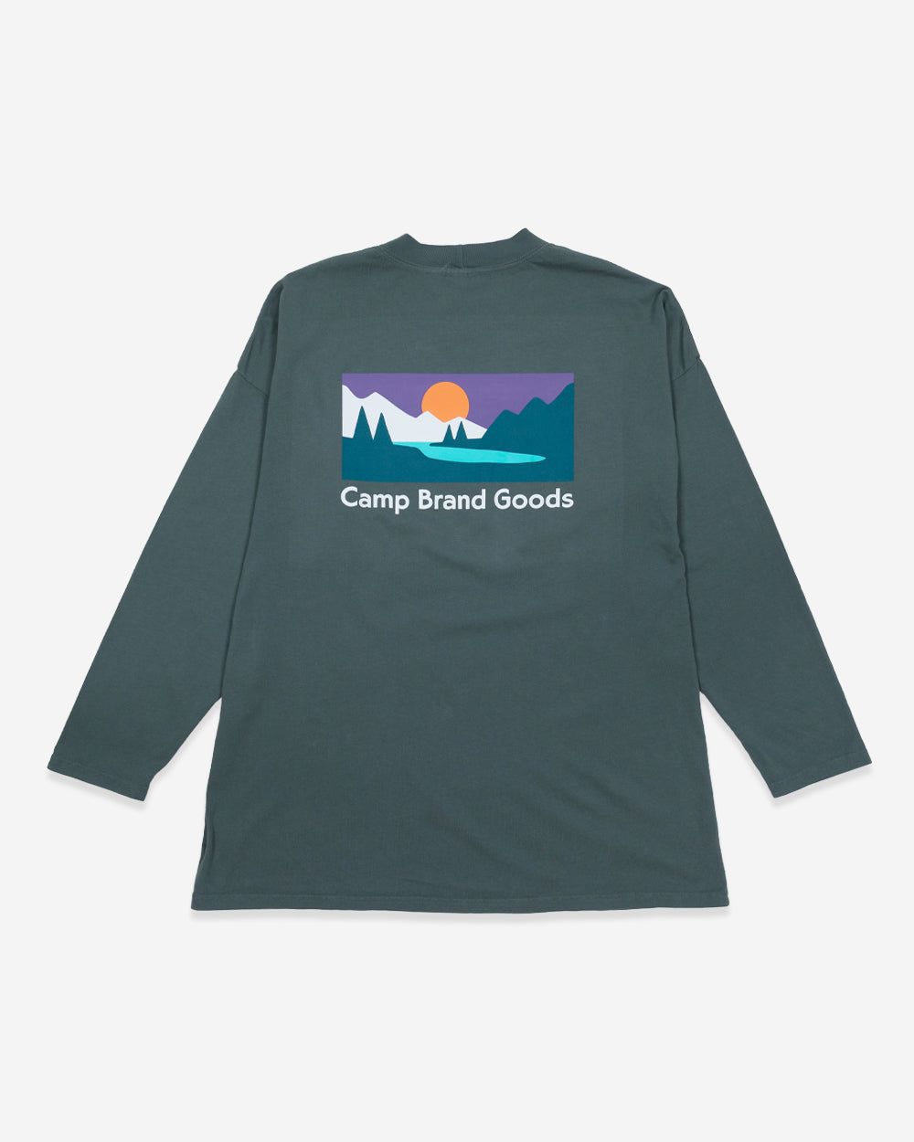 Campers Delight Oversized Long Sleeve sold by Camp Brand Goods product image thumbnail 2