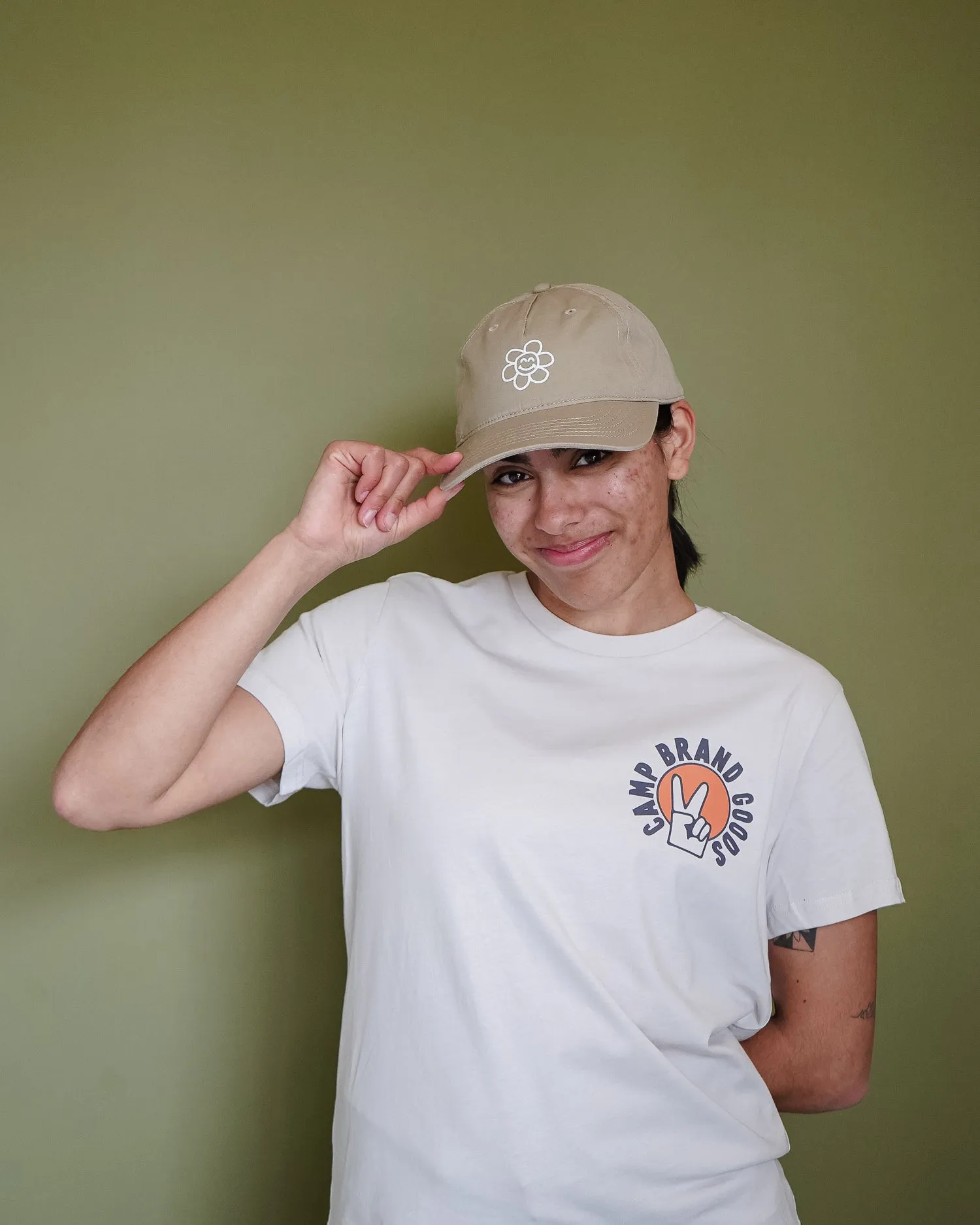 Daisy Dad Cap sold by Camp Brand Goods product image thumbnail 2