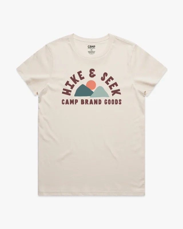 Hike & Seek W Classic Tee sold by Camp Brand Goods