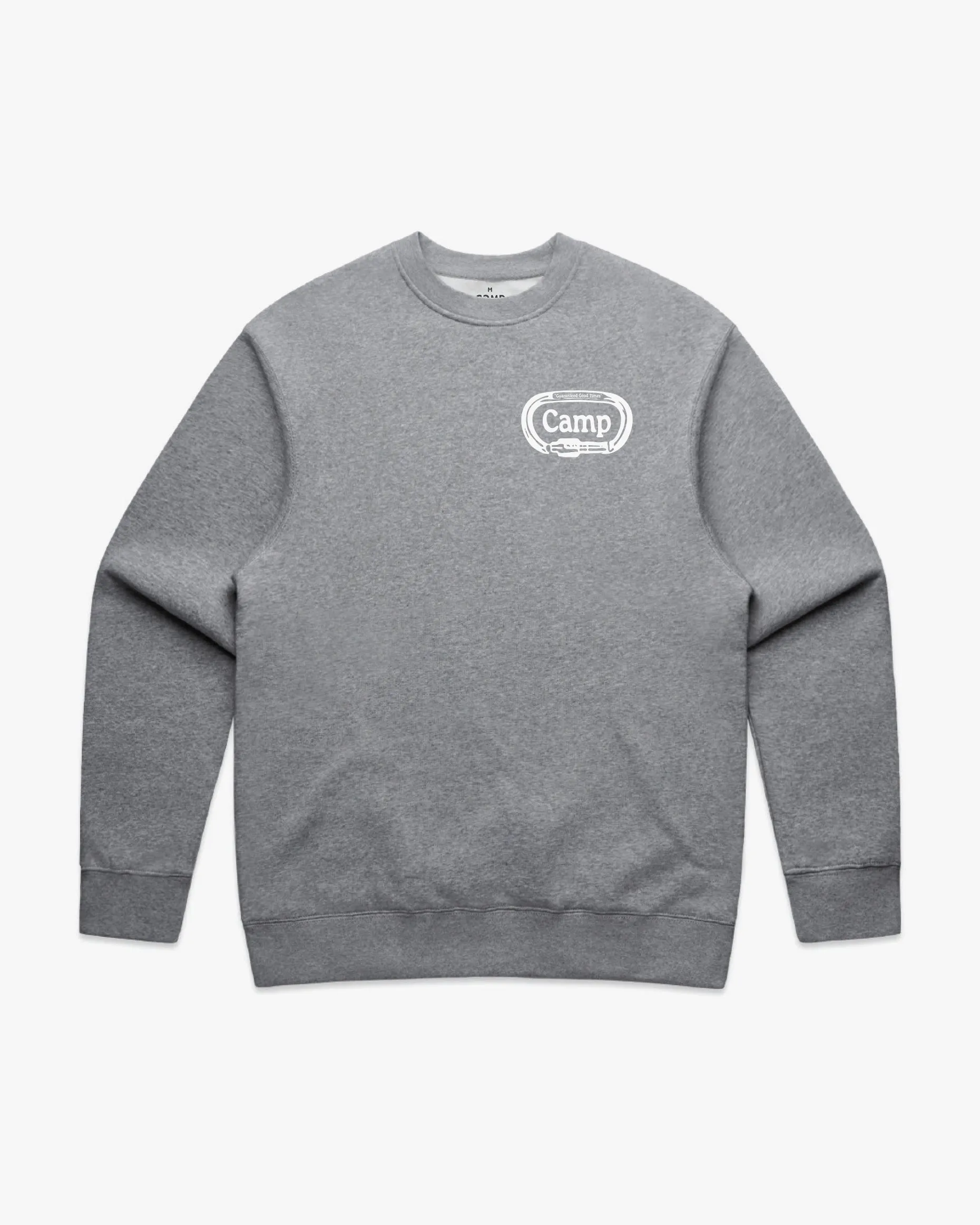 I Got High Relax Crew - Heather Grey sold by Camp Brand Goods product image thumbnail 2
