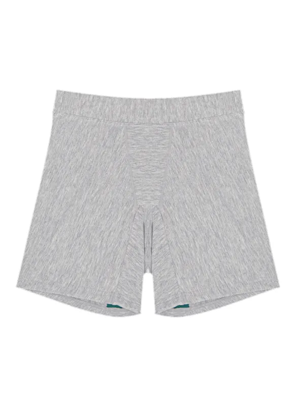 Mineral Undies Mid Boxer Grey sold by Camp Brand Goods