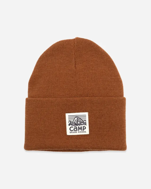 Heritage Logo Toque - Camp Brown sold by Camp Brand Goods