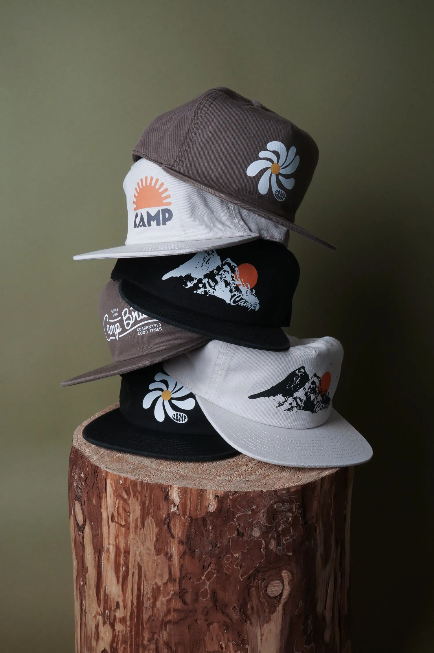 Camp Sun 5 Panel Cap sold by Camp Brand Goods product image thumbnail 3