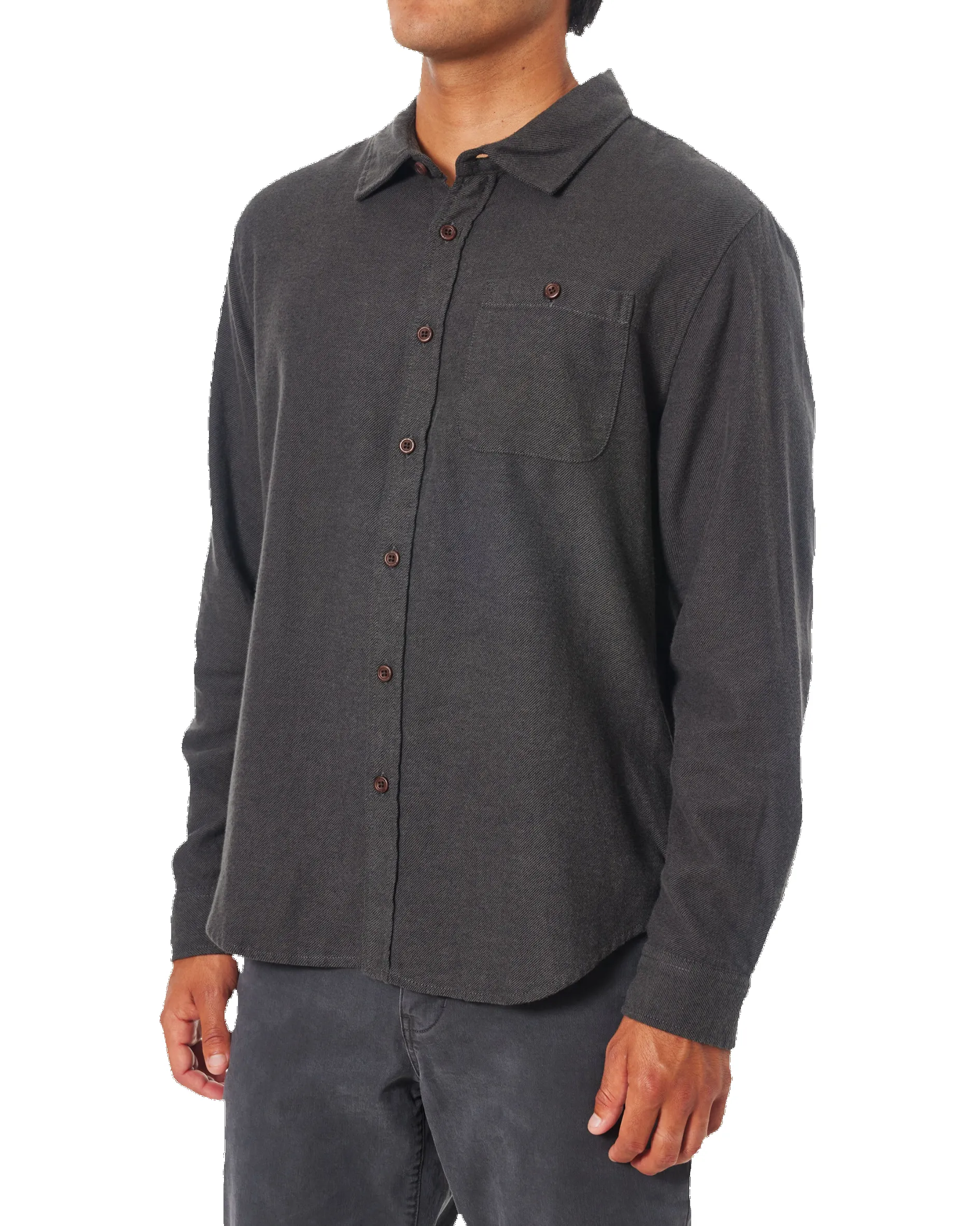 Twiller Flannel Black Wash sold by Camp Brand Goods product image thumbnail 4