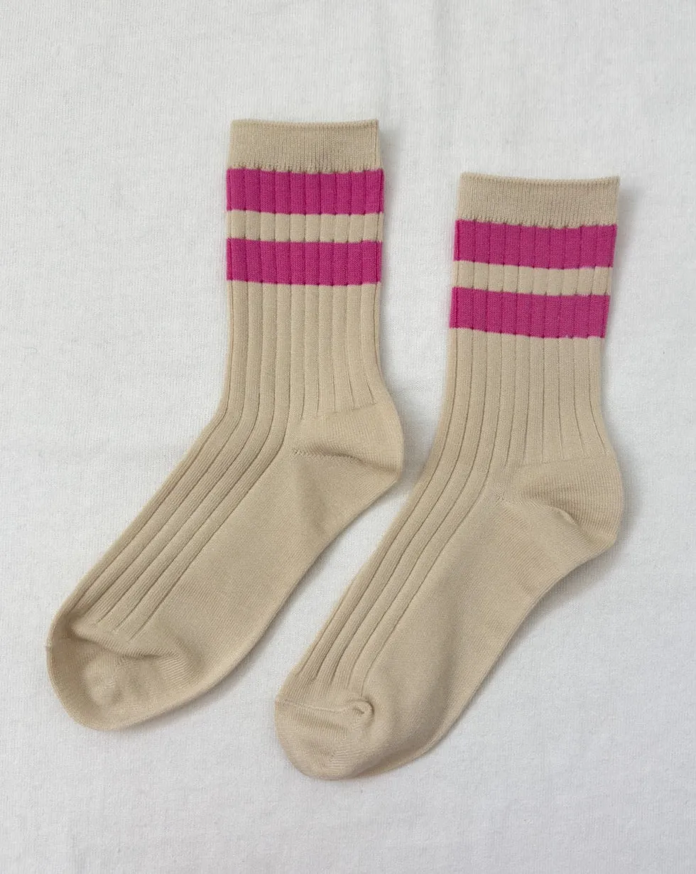 Varisty Her Socks Taffy sold by Camp Brand Goods