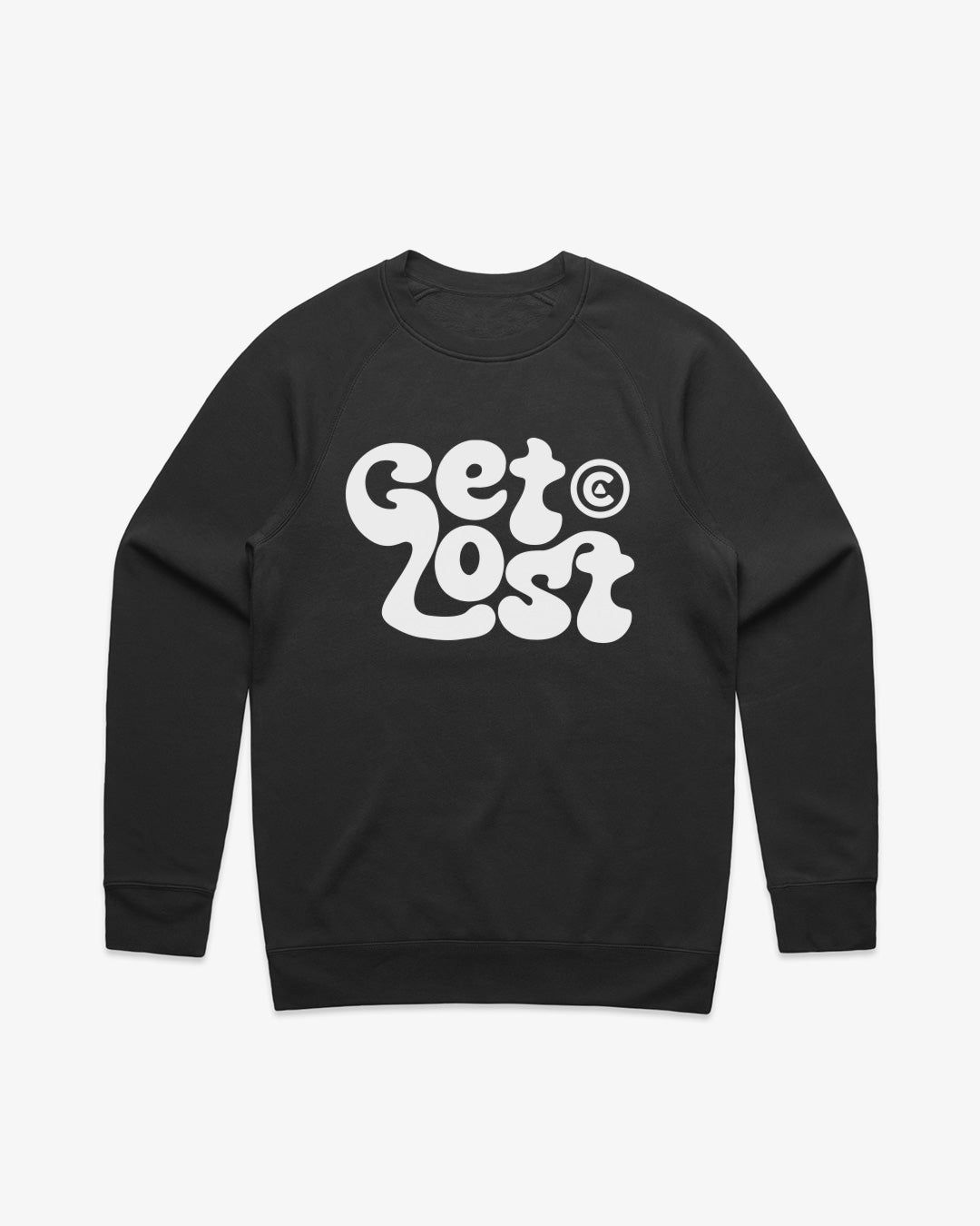 Get Lost Raglan Crew sold by Camp Brand Goods